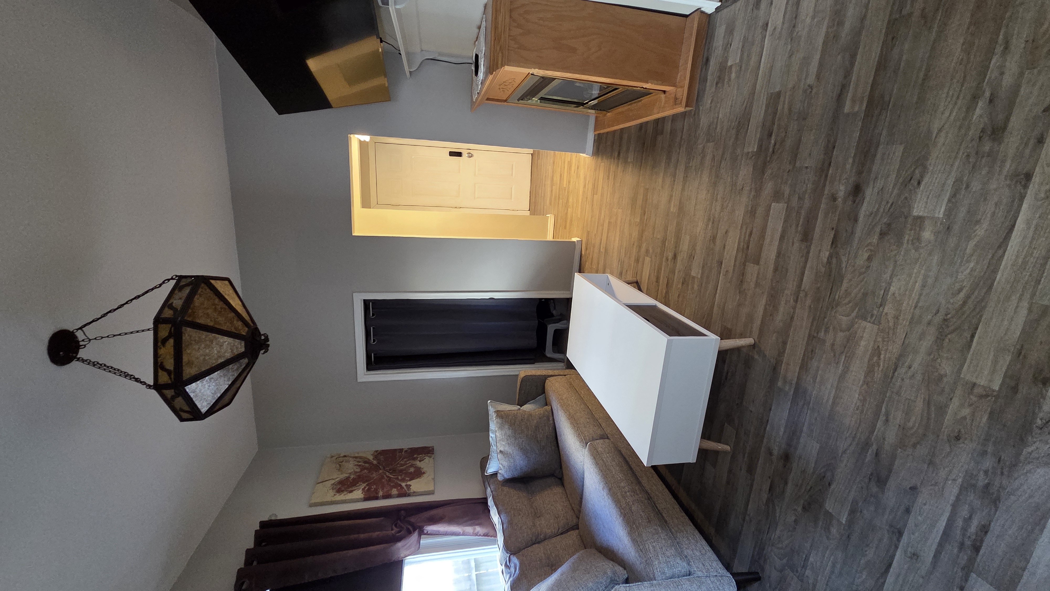 Moated Grange living room alternate view